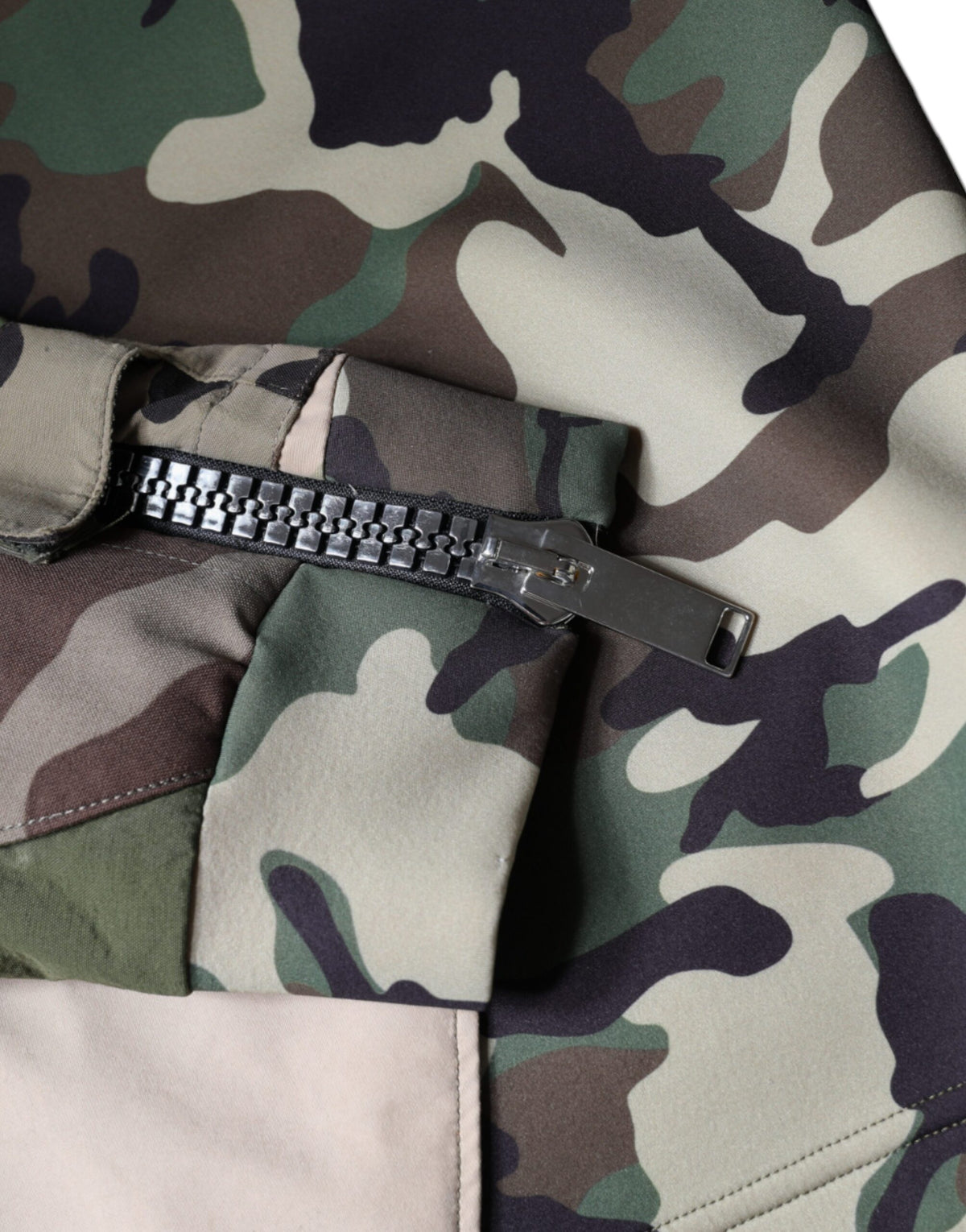 Pull à capuche multicolore camouflage Dolce &amp; Gabbana