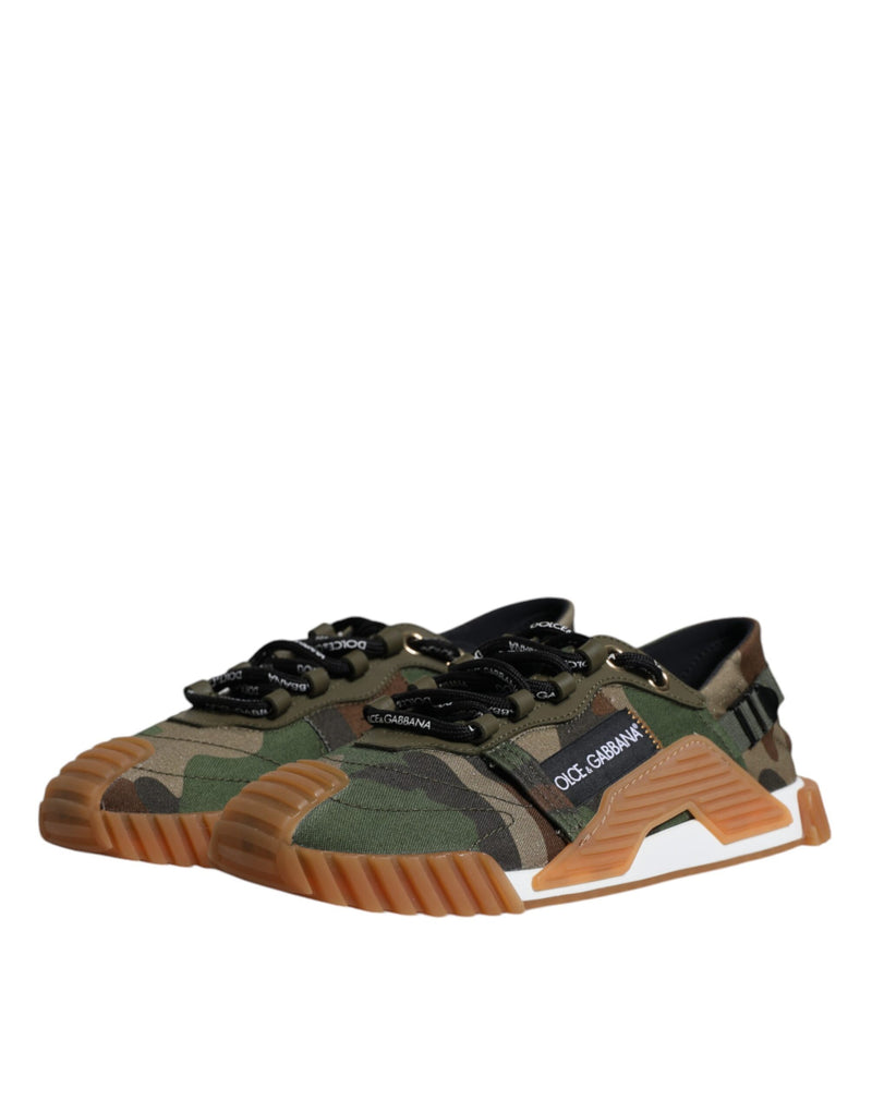Dolce & Gabbana Multicolor NS1 Low Top Men Sneakers