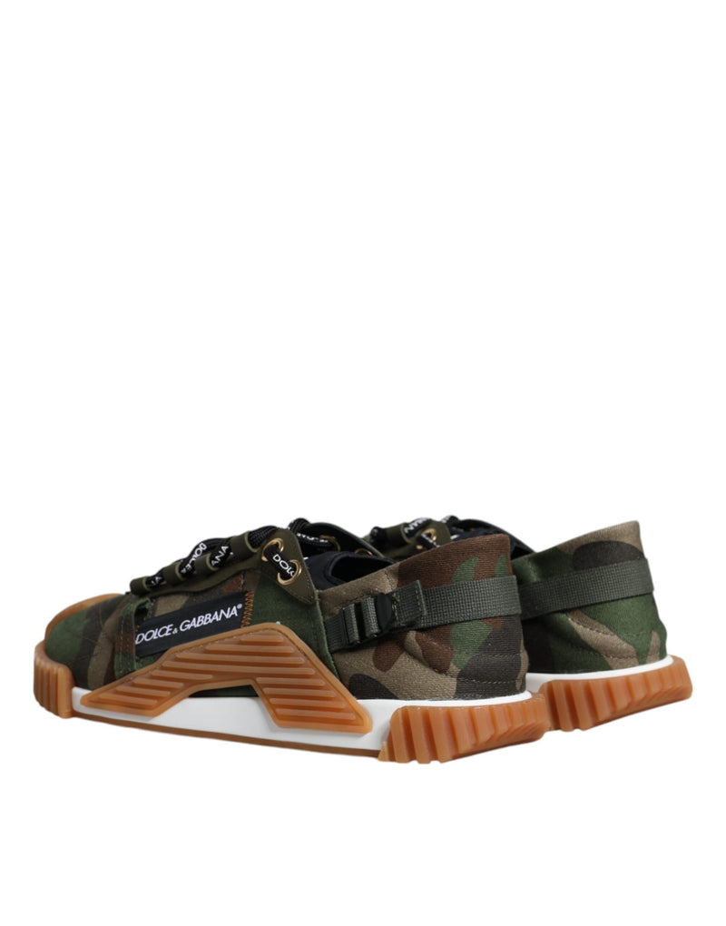 Dolce & Gabbana Multicolor NS1 Low Top Men Sneakers