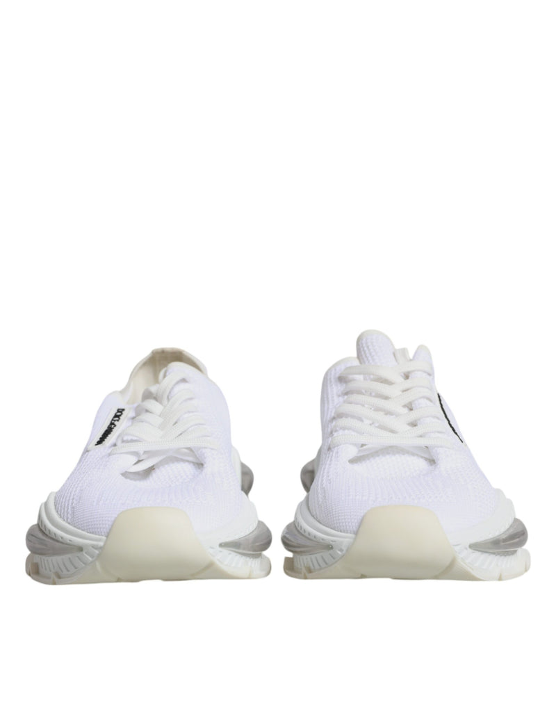 Dolce & Gabbana White Airmaster Low Top Sneakers for Men