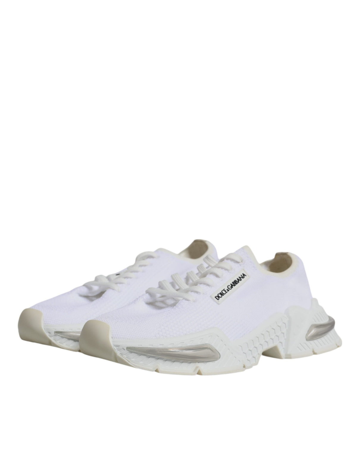Dolce & Gabbana White Airmaster Low Top Sneakers for Men