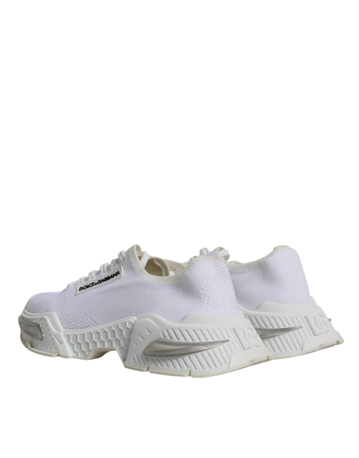 Dolce & Gabbana White Airmaster Low Top Sneakers for Men