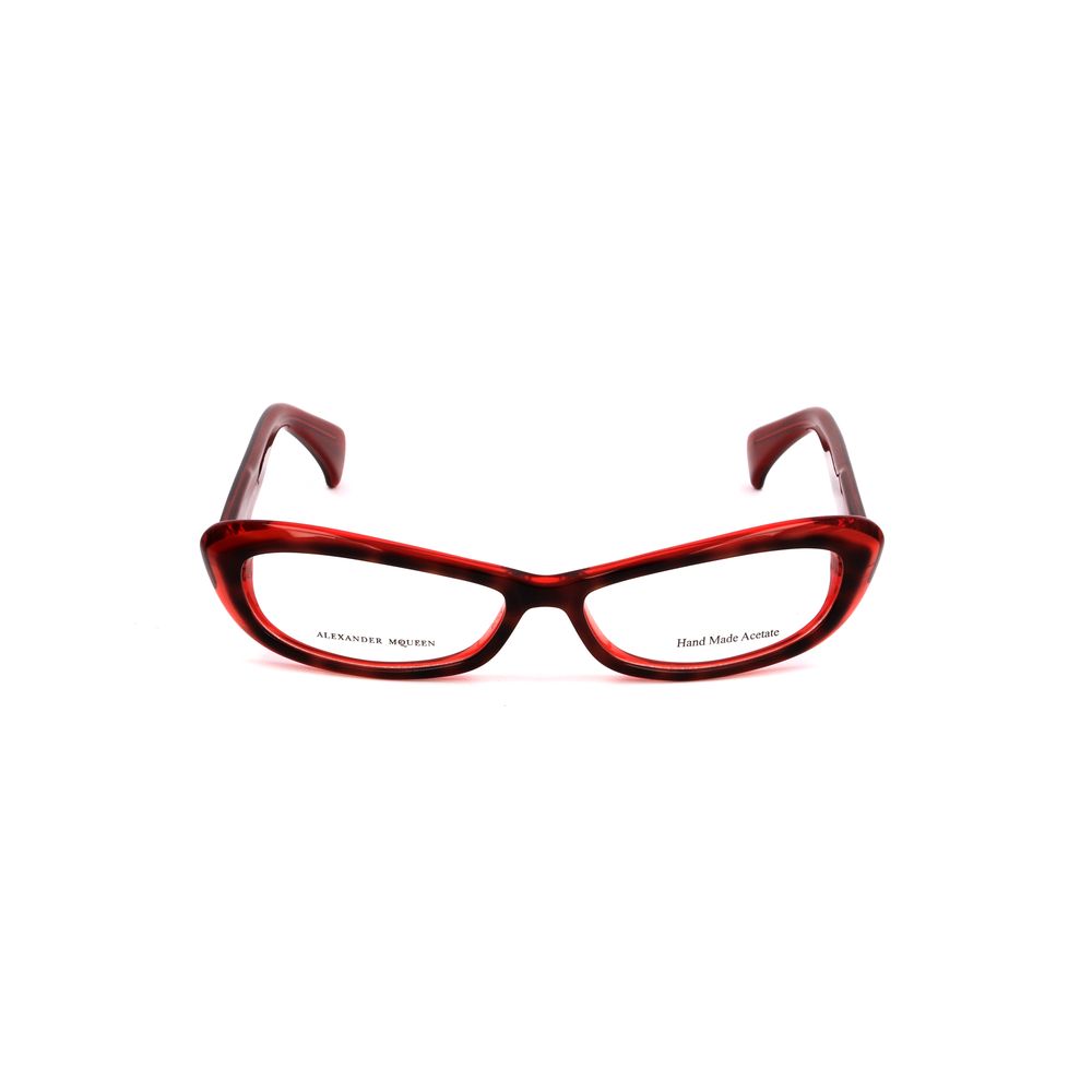 Lunettes à montures bicolores en acétate Alexander McQueen