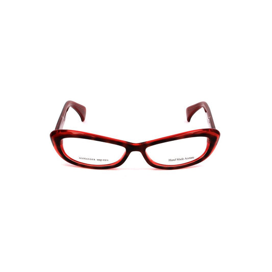 Lunettes à montures bicolores en acétate Alexander McQueen