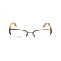 Lunettes à montures métalliques bicolores Alexander McQueen