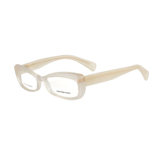 Lunettes à montures bicolores en acétate Alexander McQueen