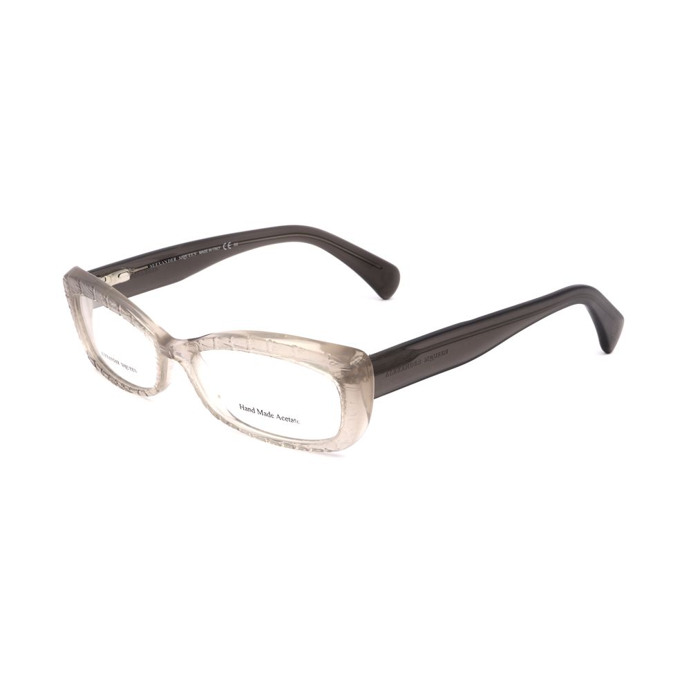 Lunettes à montures bicolores en acétate Alexander McQueen