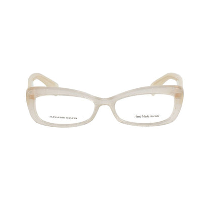 Lunettes à montures bicolores en acétate Alexander McQueen