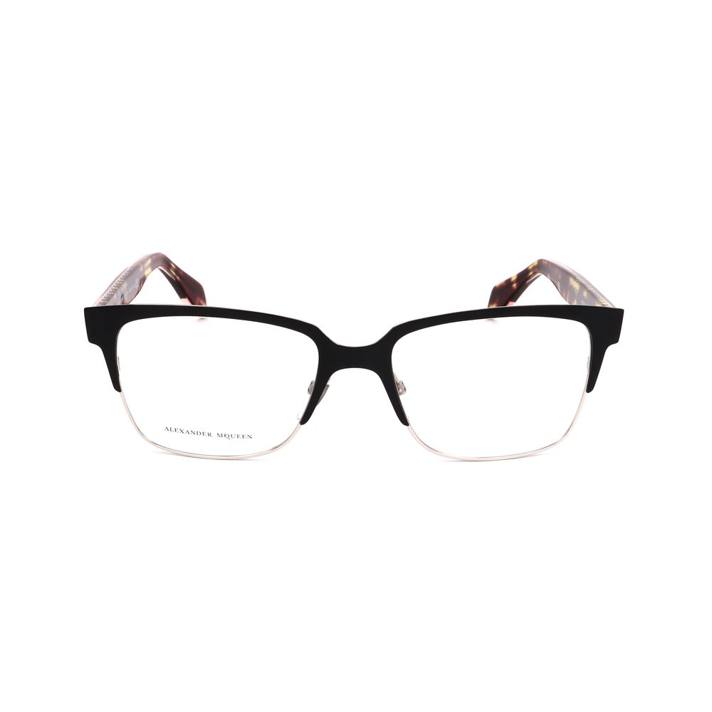 Lunettes à montures métalliques bicolores Alexander McQueen