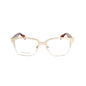 Lunettes à montures métalliques bicolores Alexander McQueen
