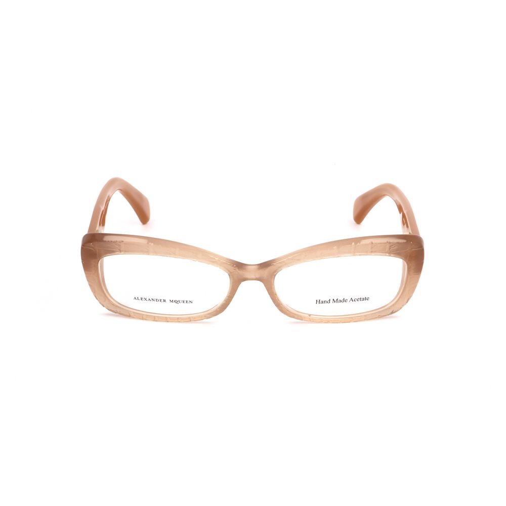 Lunettes à montures bicolores en acétate Alexander McQueen