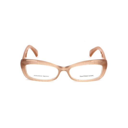 Lunettes à montures bicolores en acétate Alexander McQueen
