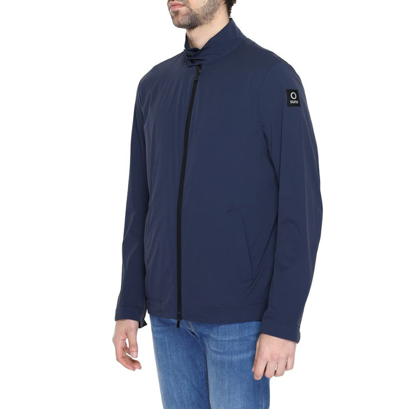 Vestes et manteaux en nylon bleu de Suns