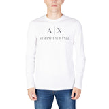 Manches longues en coton blanc Armani Exchange
