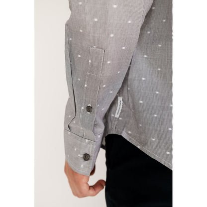 Armani Exchange zwart katoenen overhemd