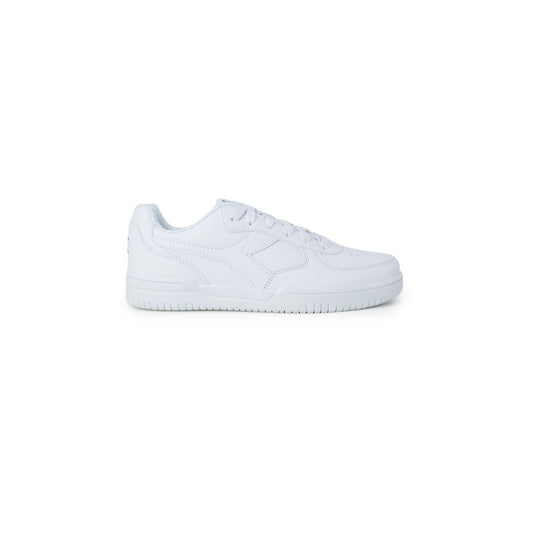 Baskets Diadora en simili cuir blanc
