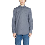 Chemise en coton bleu Armani Exchange
