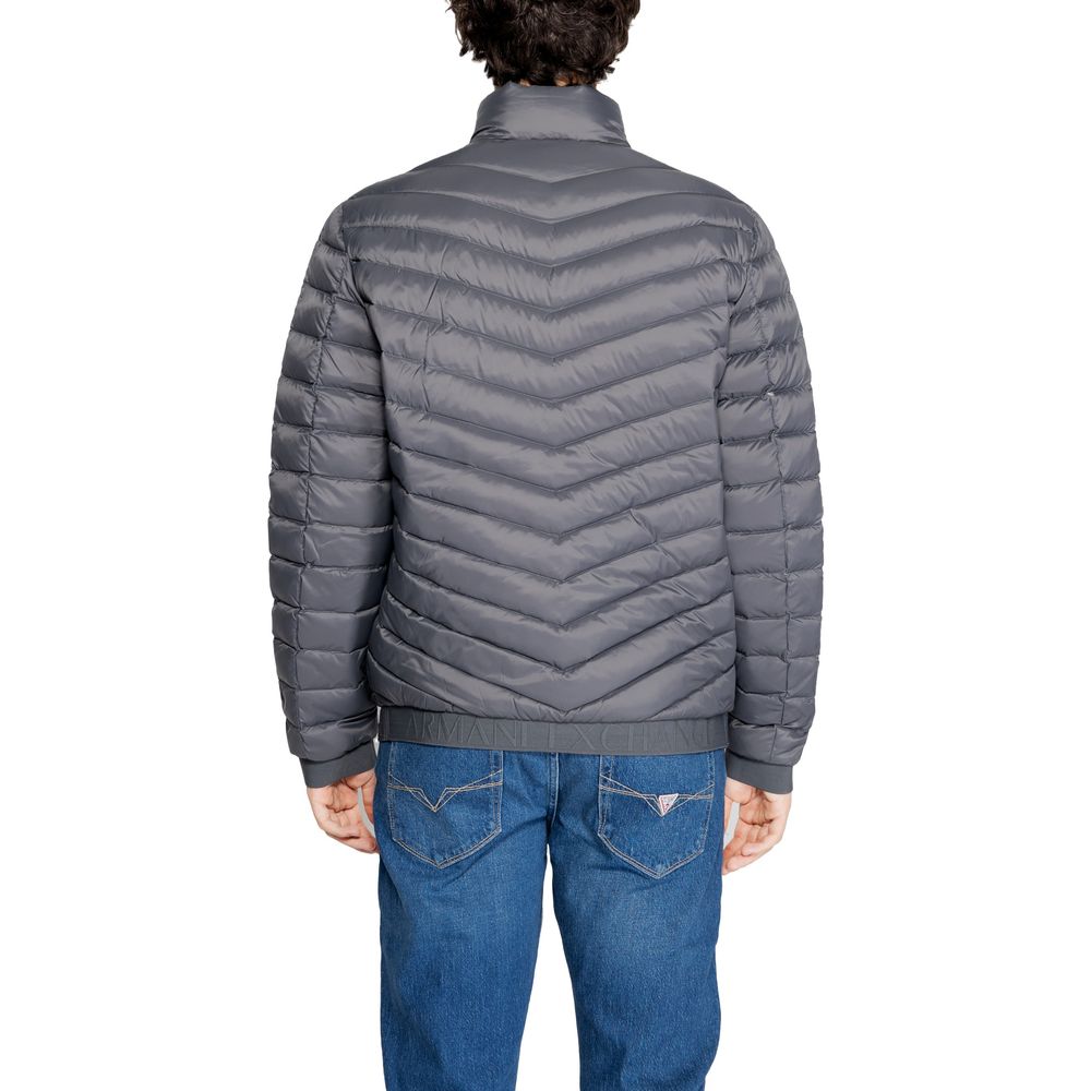 Armani Exchange grijze polyester jassen en overjassen