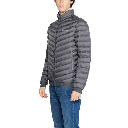 Armani Exchange grijze polyester jassen en overjassen