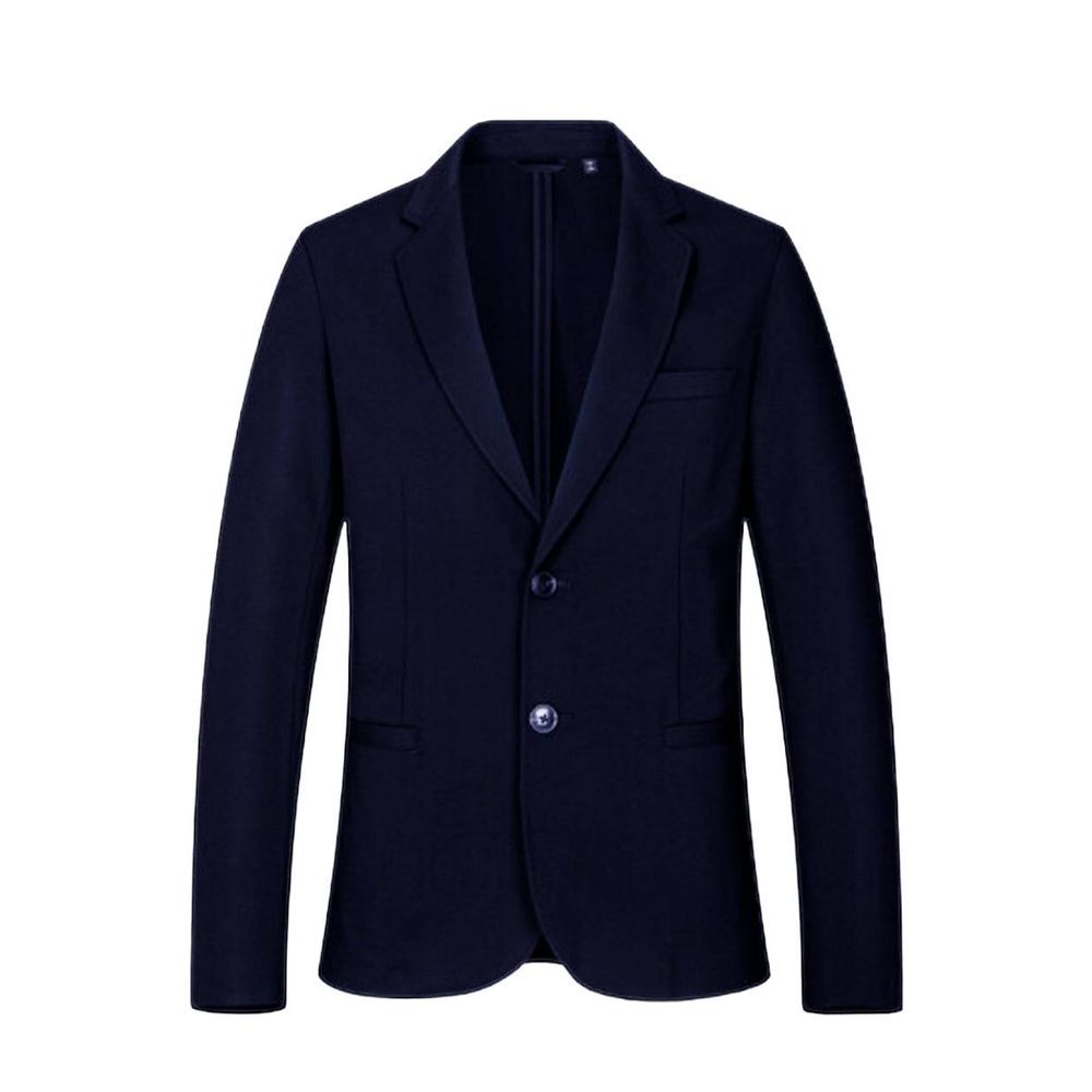 Blazer en viscose bleu Armani Exchange