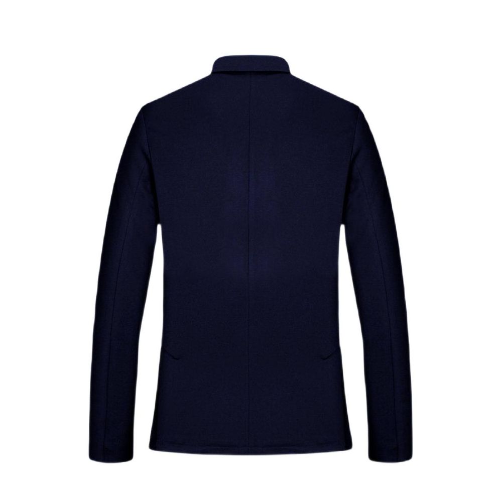 Blazer en viscose bleu Armani Exchange