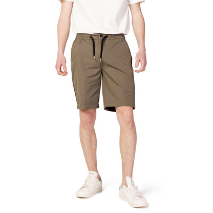 Short Bermuda en nylon vert Suns