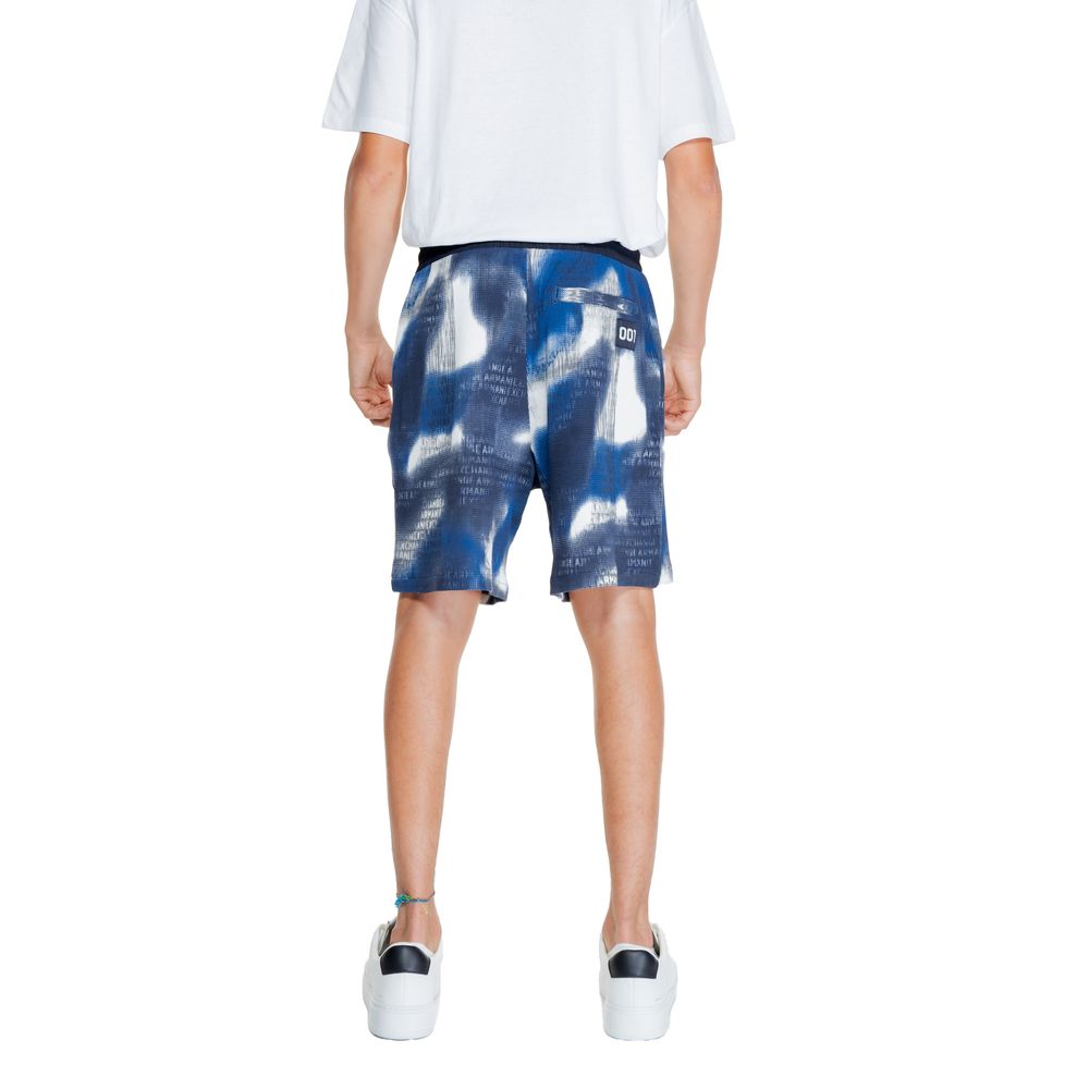 Short Bermuda en coton bleu Armani Exchange