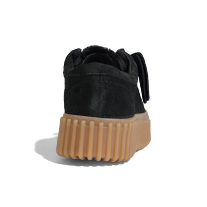 Clarks Black Sponge Platform