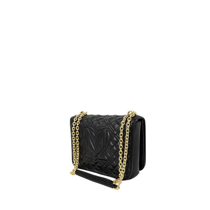 Love Moschino Zwarte Polyethyleen Handtas