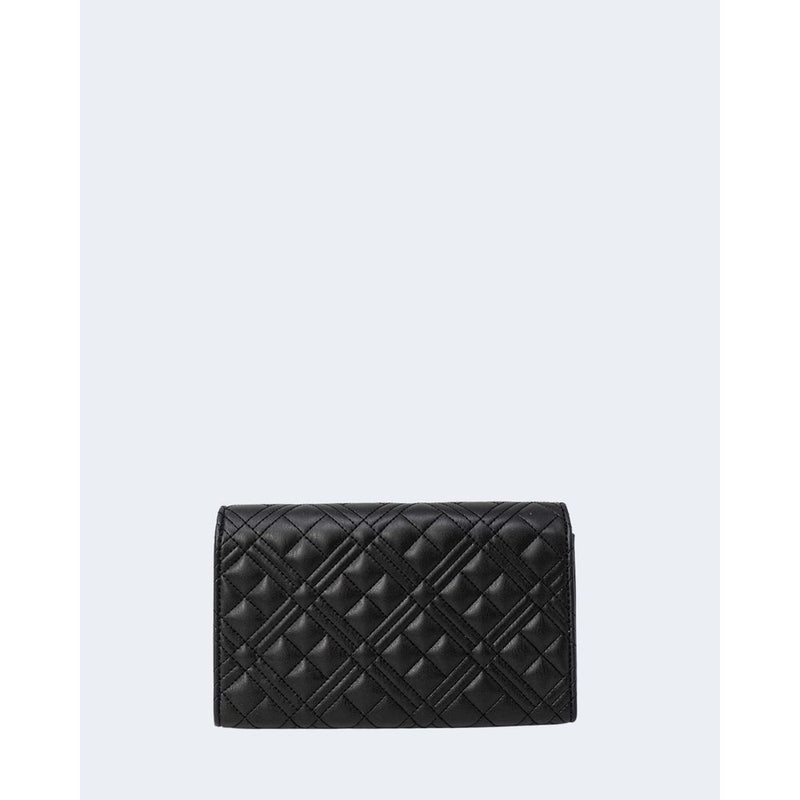Love Moschino Sac à main noir en polyuréthane matelassé