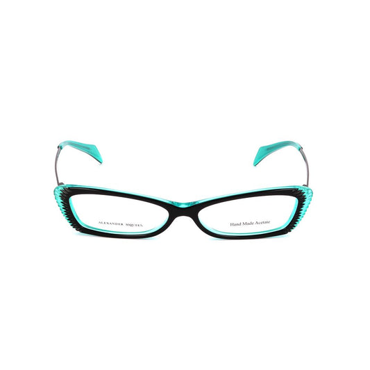 Lunettes à montures en acétate multicolore Alexander McQueen
