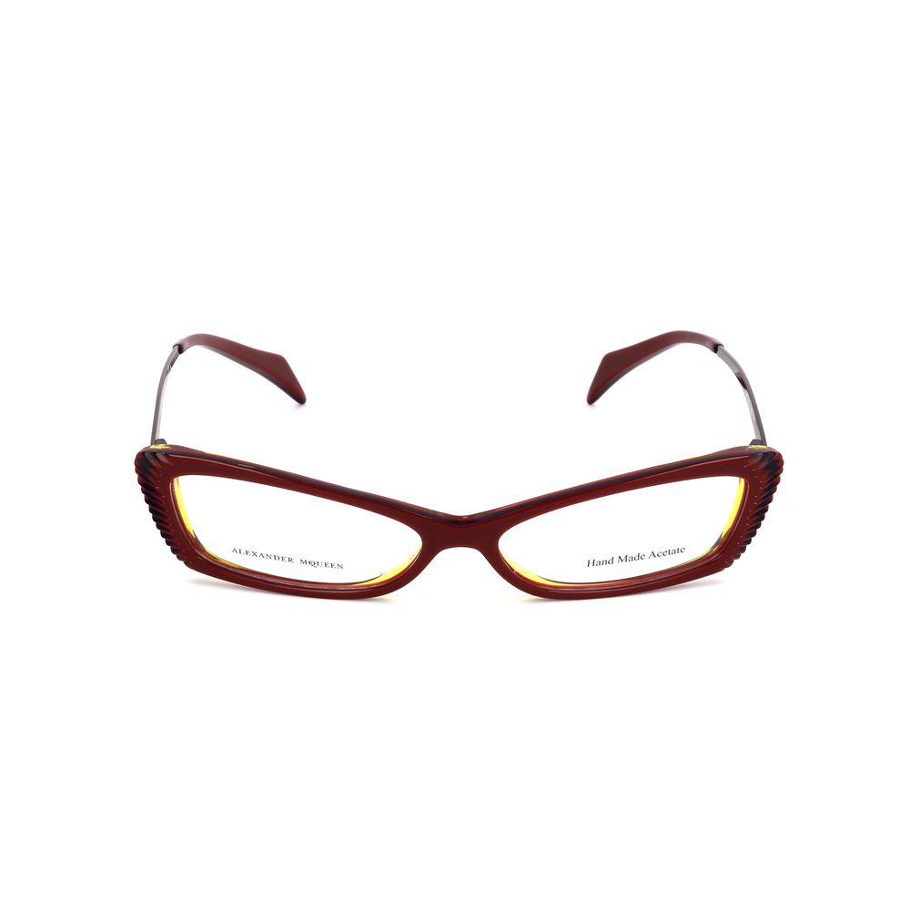 Lunettes à montures en acétate multicolores Alexander McQueen