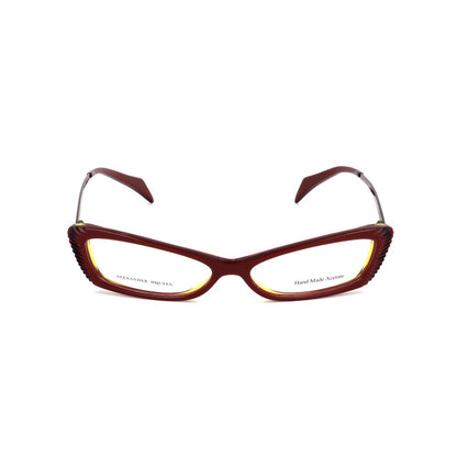 Lunettes à montures en acétate multicolores Alexander McQueen