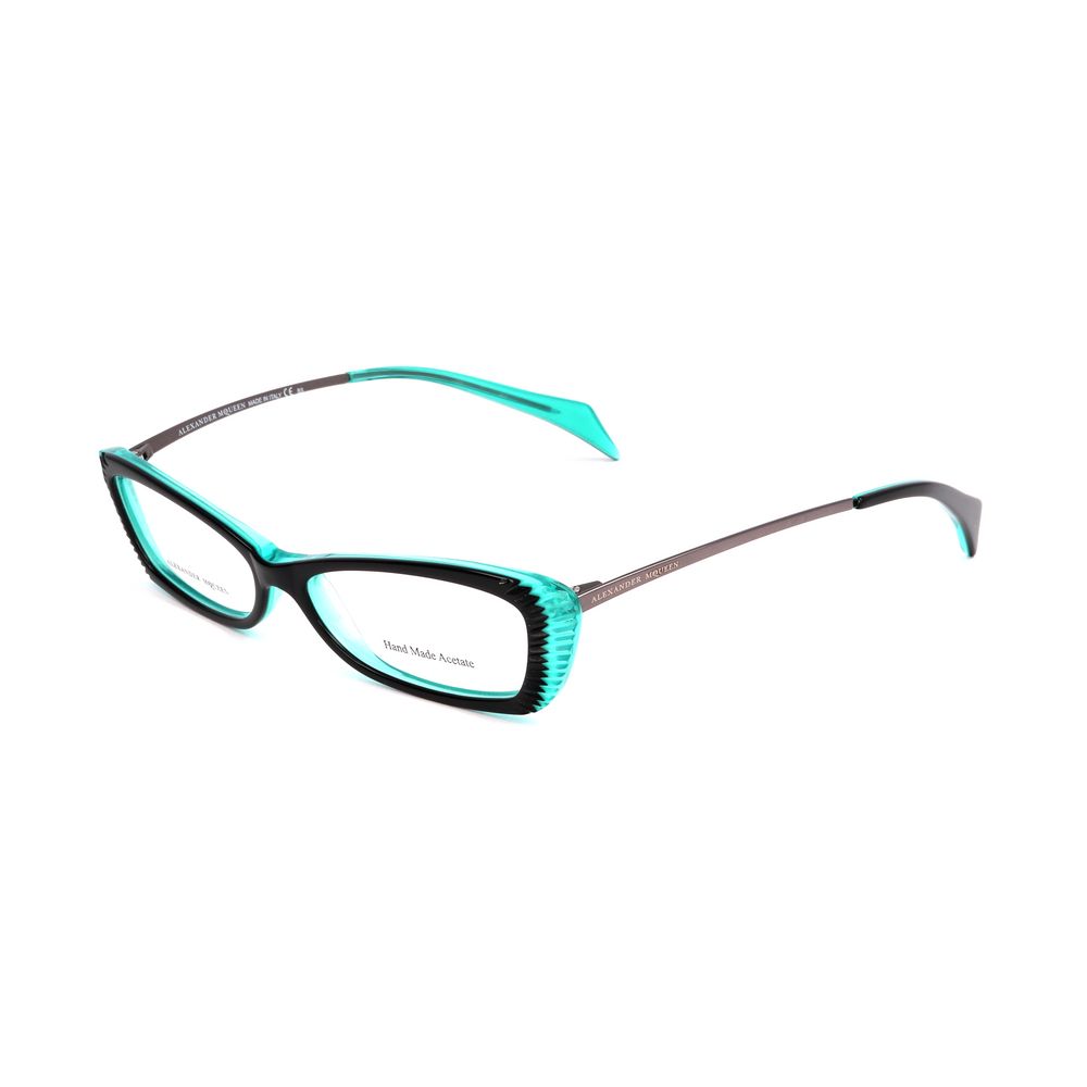 Lunettes à montures en acétate multicolore Alexander McQueen