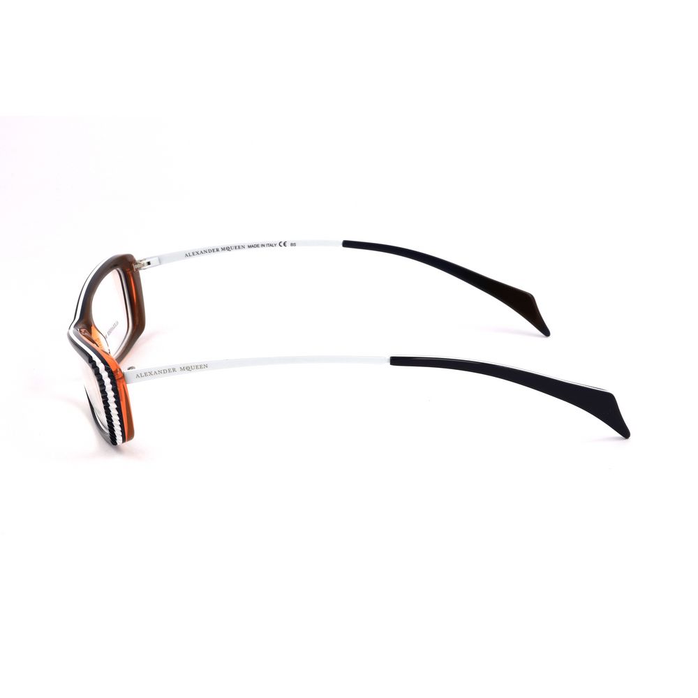 Lunettes à montures en acétate multicolore Alexander McQueen
