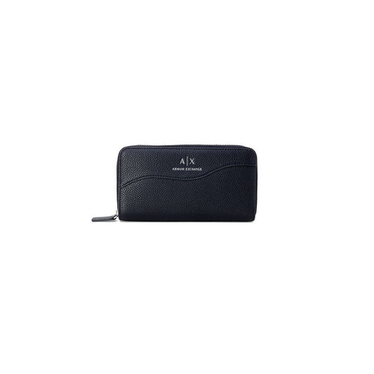 Armani Exchange Zwarte Polyethyleen Portemonnee
