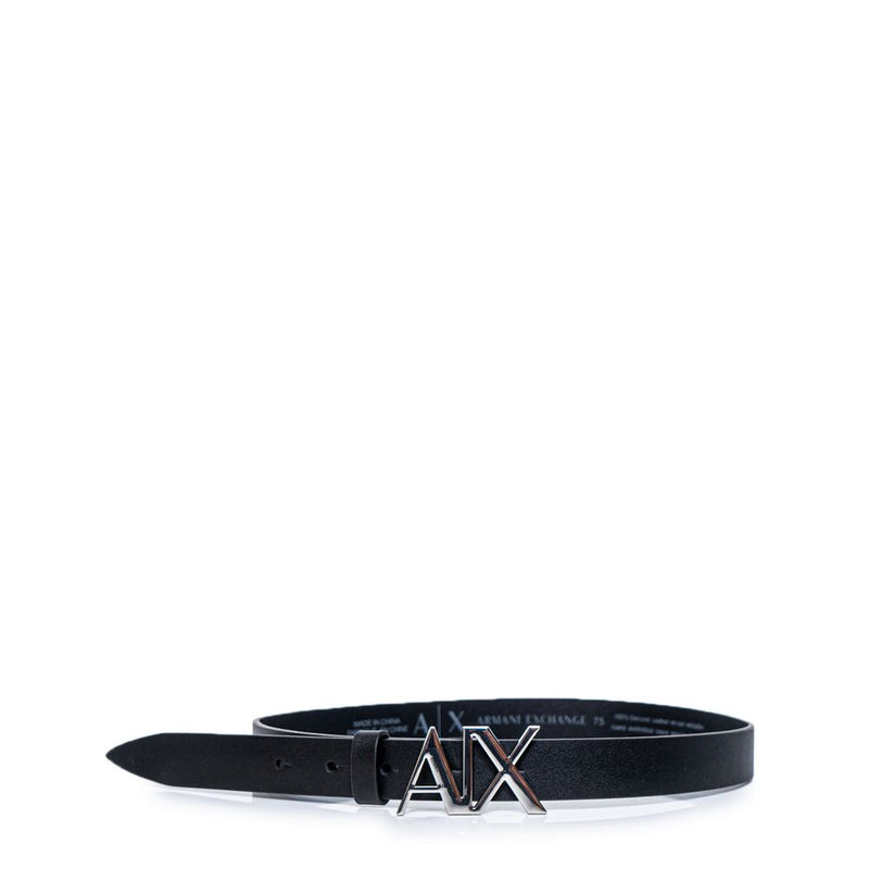 Ceinture en Cuir Noir pour Femme Armani Exchange - Modèle 941125 CC719