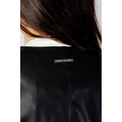 Armani Exchange zwarte polyester jassen en overjassen
