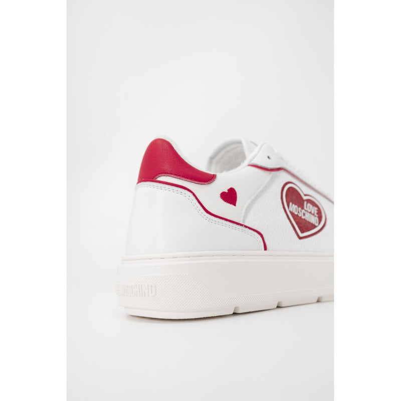 Love Moschino Red Polyethylene Sneaker JA15204G1IJ