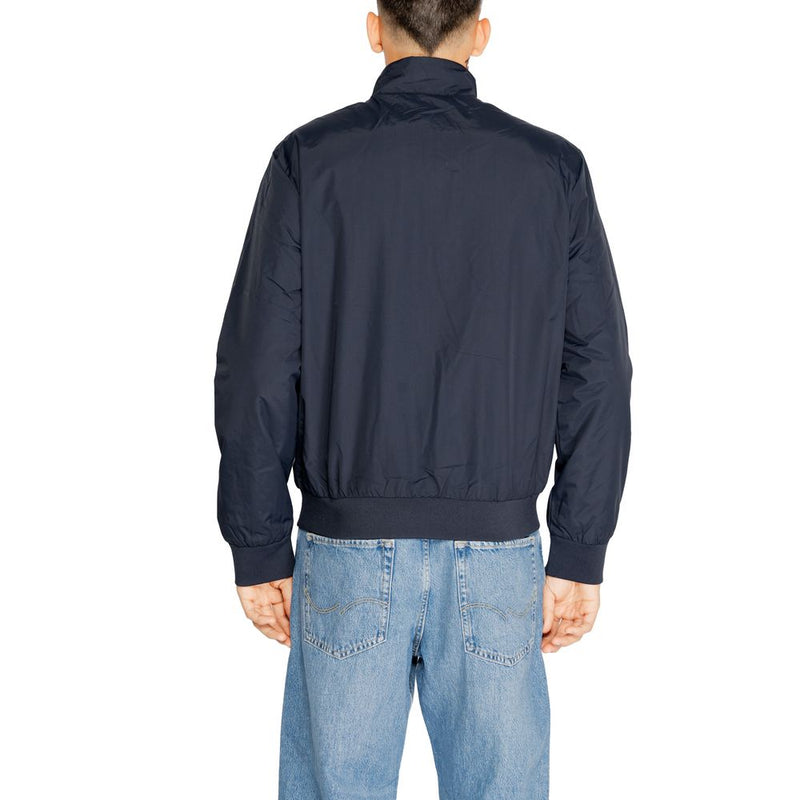 EA7 Emporio Armani Vestes et manteaux en polyamide bleu
