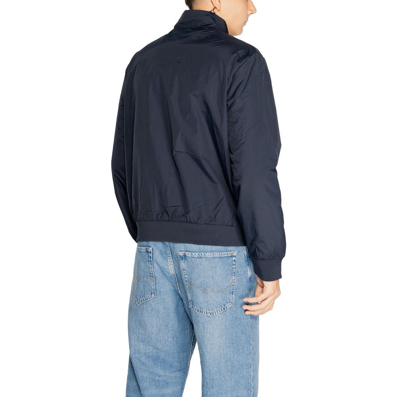 EA7 Emporio Armani Vestes et manteaux en polyamide bleu