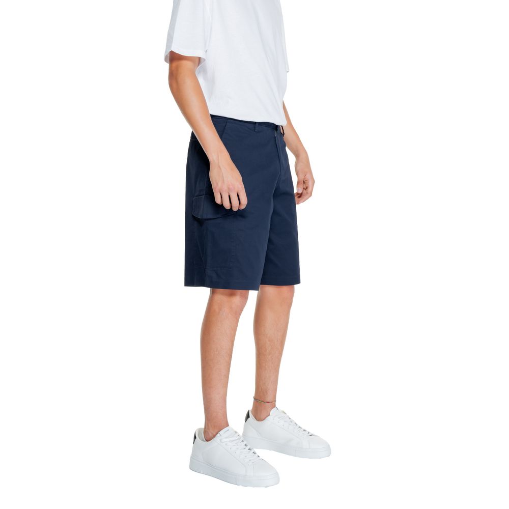 Short Bermuda en coton bleu Armani Exchange
