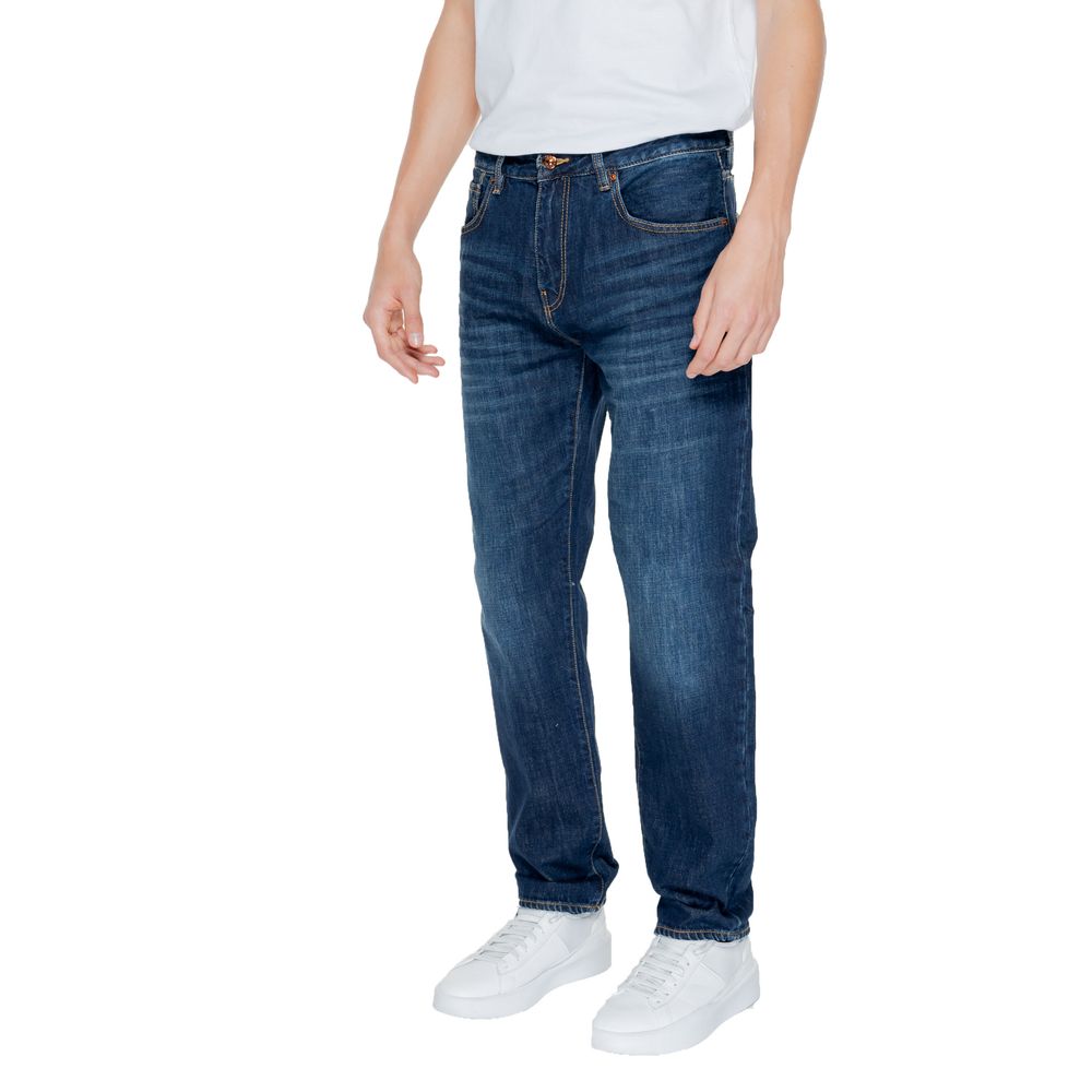 Jean skinny en coton bleu Armani Exchange