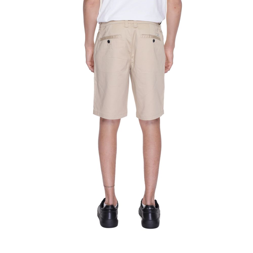 Short Bermuda en coton beige Armani Exchange