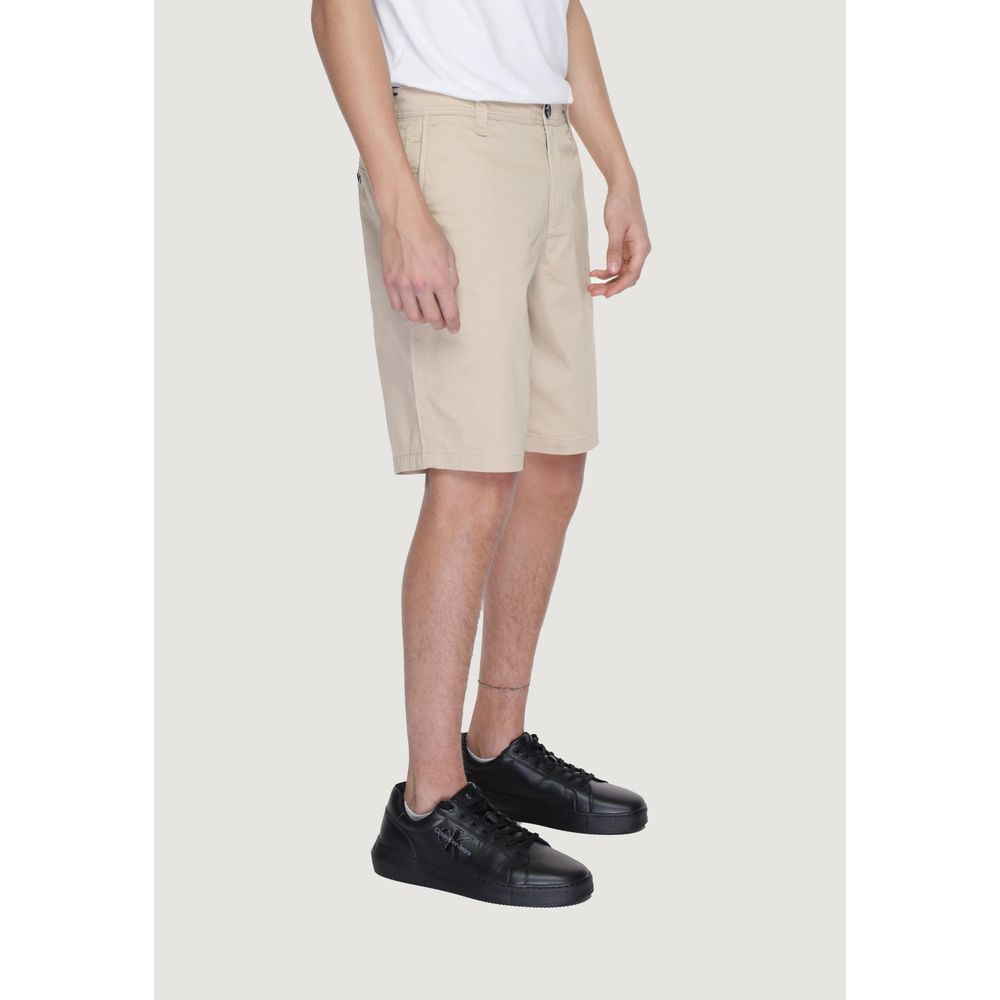 Short Bermuda en coton beige Armani Exchange