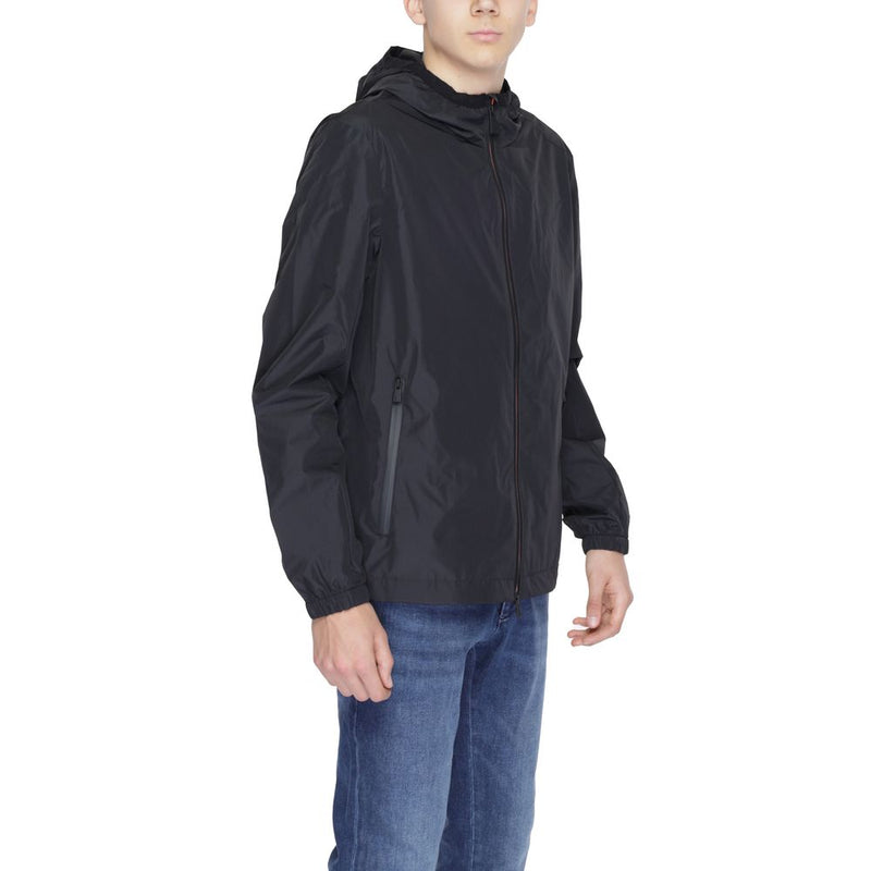 Vestes et manteaux en polyester noir Suns