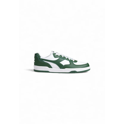 Baskets Diadora en cuir synthétique vert