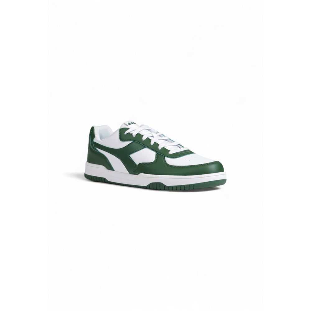 Baskets Diadora en cuir synthétique vert