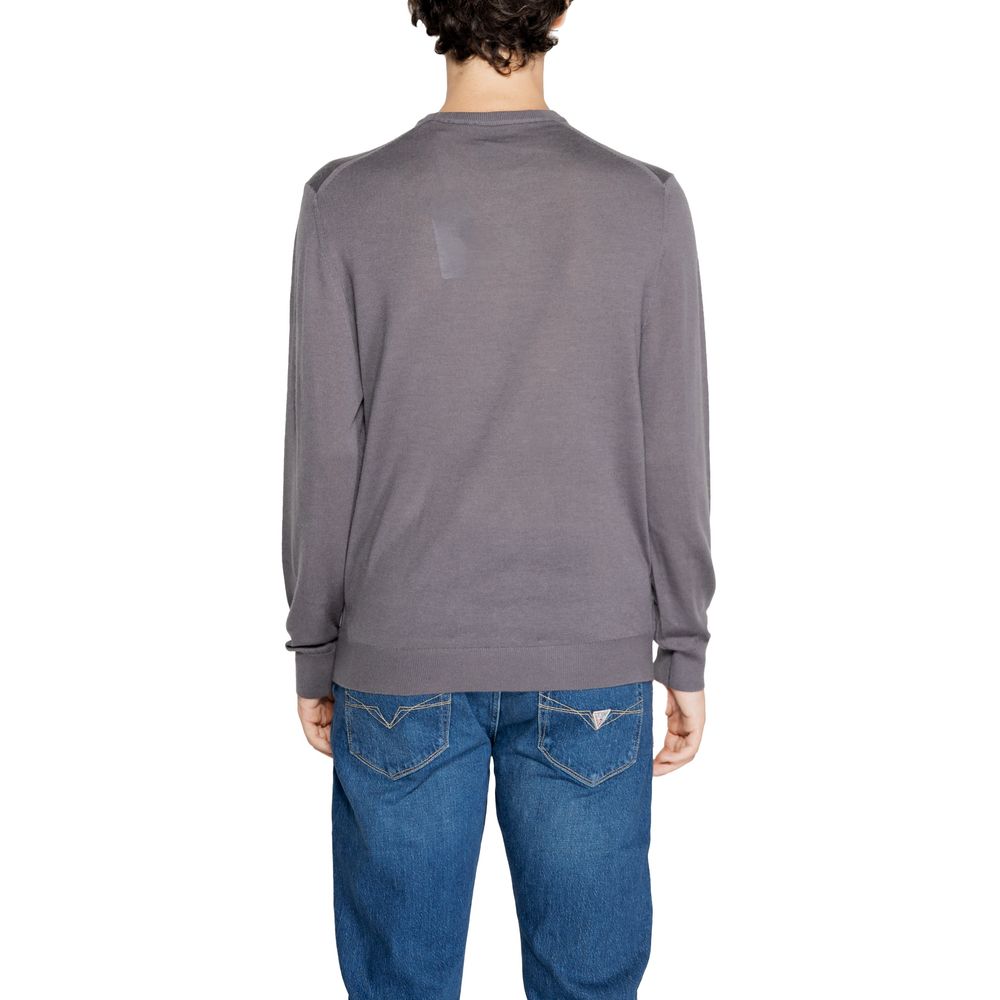 Armani Exchange grijze wollen trui