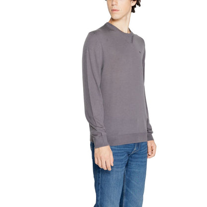 Armani Exchange grijze wollen trui